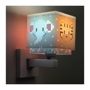 Dalber Dalber 63379 - Dětské nástěnné svítidlo LITTLE PIXEL 1xE27/15W/230V