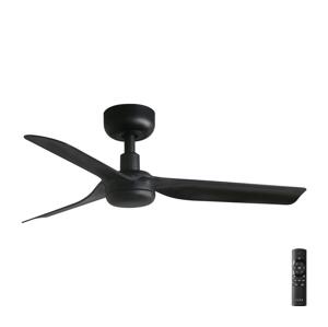 FARO Barcelona FARO 33822 - Stropní látor MINI PUNT S černá pr. 90 cm + dálkové ovládání