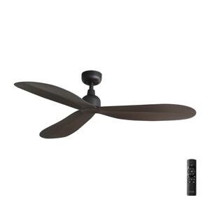 FARO Barcelona FARO 34301 - Stropní látor PALMA hnědá pr. 129 cm IP44 + dálkové ovládání