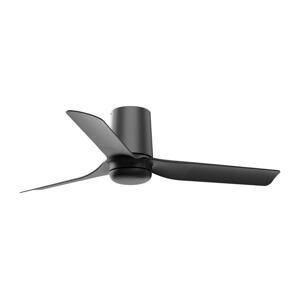 FARO Barcelona FARO 33834-Stropní látor MINI PUNT TUB S černá pr. 90 cm + dálkové ovládání