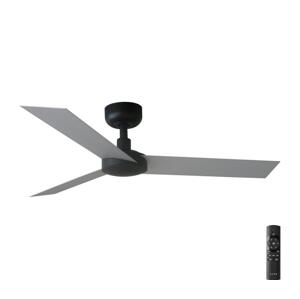 FARO Barcelona FARO 34285 - Stropní látor CRUISER S černá pr. 106 cm + dálkové ovládání