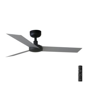 FARO Barcelona FARO 34287 - Stropní látor CRUISER XL černá pr. 160 cm + dálkové ovládání