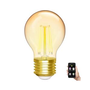 B.V. LED Stmívatelná žárovka FILAMENT G45 E27/4,5W/230V 2700-6500K Wi-Fi -