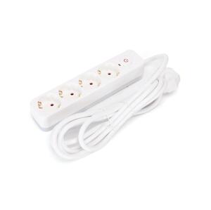 B.V.  - Prodlužovací kabel s vypínačem 4Z Typ F 3m bílá