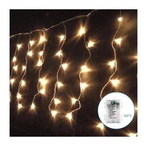 B.V.  - LED Venkovní vánoční řetěz 200xLED/8 funkcí 13x0,4m IP44 teplá bílá
