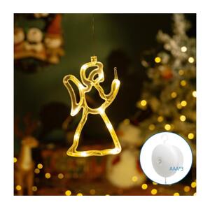 B.V.  - LED Vánoční dekorace LED/3xAAA andílek 21cm B10303K5V