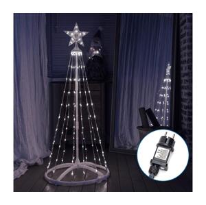 B.V.  - LED Venkovní vánoční dekorace LED/3,6W/230V 150 cm IP44 studená bílá