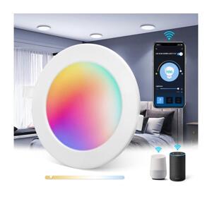 B.V.  - LED RGBW Stmívatelné podhledové svítidlo MESH LED/15W/230V