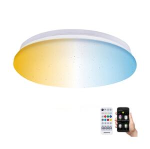 B.V.  - LED Koupelnové stropní svítidlo LED/18W/230V IP44 + dálkové ovládání