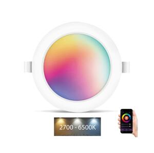 B.V.  - LED RGBW Koupelnové podhledové svítidlo LED/6W/230V 2700-6500K IP44