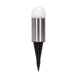 B.V.  - LED Solární lampa LED/0,006W/1,2V 20cm chrom 6500K IP44