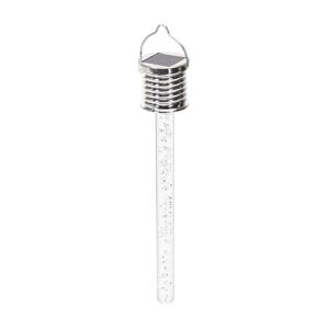 B.V.  - LED RGB Solární svítidlo LED/0,006W/1,2V chrom IP44