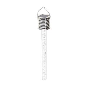 B.V.  - LED Solární svítidlo LED/0,006W/1,2V chrom 6500K IP44