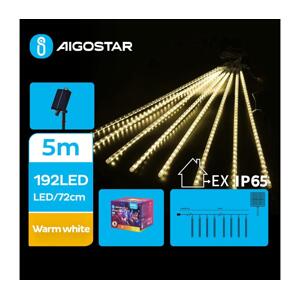 B.V.  - LED Solární vánoční řetěz 192xLED/8m IP65 teplá bílá
