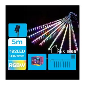 B.V.  - LED Solární vánoční řetěz 192xLED/8m IP65 multicolor