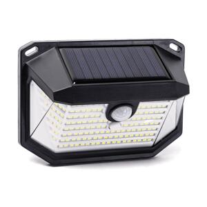 B.V.  - LED Solární nástěnné svítidlo se senzorem LED/0,8W/5,5V 6500K IP65