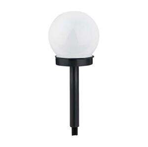 B.V.  - LED Solární lampa LED/0,006W/1,2V 33cm černá 6500K IP44