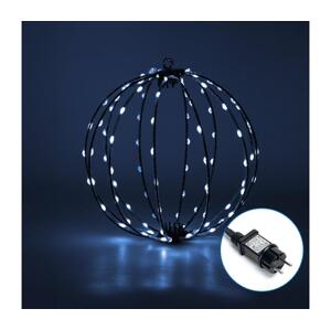 B.V.  - LED Venkovní vánoční dekorace 3,6W/230V koule 30cm IP44 studená bílá