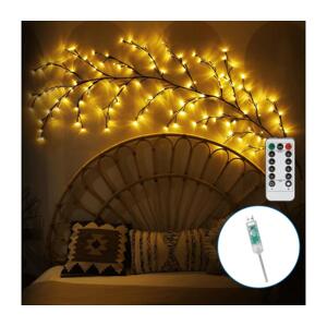 B.V.  - LED Nástěnná dekorace 144xLED/5W/5V teplá bílá