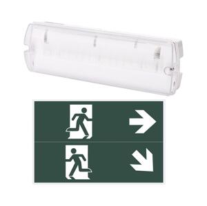 B.V.  - LED Nouzové svítidlo EMERGENCY LED/4W/230V IP65 6500K 600mAh