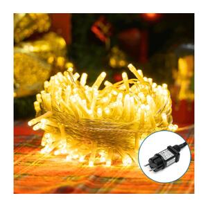 B.V.  - LED Venkovní vánoční řetěz 200xLED/8 funkcí 23m IP44 teplá bílá B103031PR