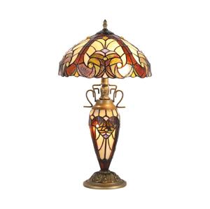 Prezent Prezent  - Stolní lampa TIFFANY 2xE27/60W + 1xE14/7W/230V
