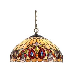 Prezent Prezent  - Lustr na řetězu TIFFANY 2xE27/60W/230V