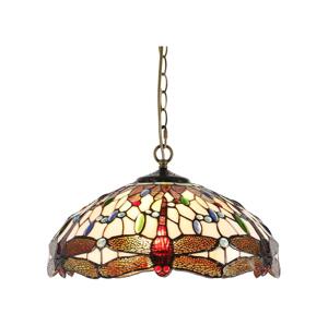 Prezent Prezent  - Lustr na řetězu TIFFANY 2xE27/60W/230V