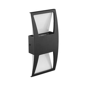 Prezent Prezent  - LED Venkovní nástěnné svítidlo OZZ 2xLED/4W/230V IP44 černá