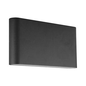 Prezent Prezent  - LED Venkovní nástěnné svítidlo MAER 2xLED/5W/230V IP44 černá
