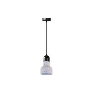Lustr na lanku TERRAZZO 1xE27/60W/230V pr. 12 cm krémová