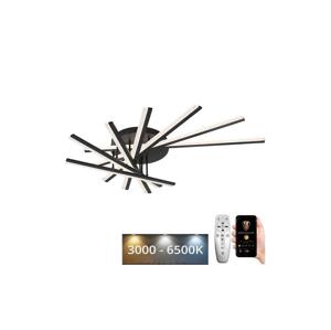 LED Stmívatelný přisazený lustr LED/120W/230V 3000-6500K + dálkové ovládání