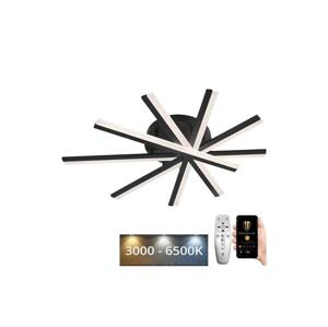LED Stmívatelný přisazený lustr LED/75W/230V 3000-6500K + dálkové ovládání