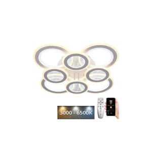 LED Stmívatelný přisazený lustr LED/200W/230V 3000-6500K + dálkové ovládání