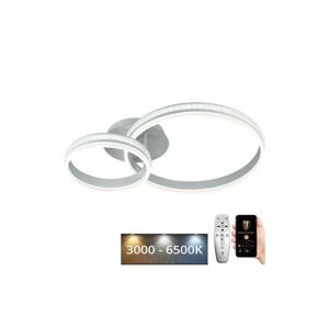 LED Stmívatelný přisazený lustr LED/110W/230V 3000-6500K + dálkové ovládání