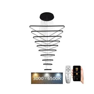 LED Stmívatelný lustr na lanku LED/385W/230V 3000-6500K + dálkové ovládání
