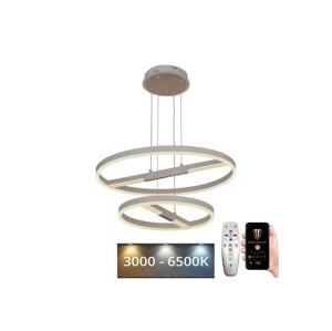 LED Stmívatelný lustr na lanku LED/100W/230V 3000-6500K + dálkové ovládání