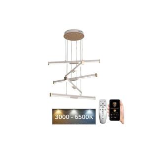 LED Stmívatelný lustr na lanku LED/75W/230V 3000-6500K + dálkové ovládání