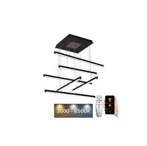 LED Stmívatelný lustr na lanku LED/100W/230V 3000-6500K + dálkové ovládání