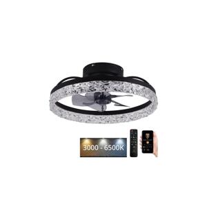 LED Stmívatelné stropní svítidlo s látorem LED/35W/230V 3000-6500K černá+DO