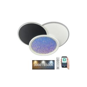 LED Stmívatelné stropní svítidlo LED/80W/230V 3000-6500K bílá + dálkové ovládání