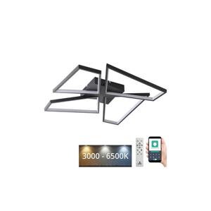 LED Stmívatelné stropní svítidlo LED/115W/230V 3000-6500K černá + DO