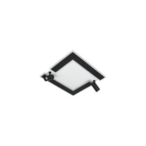 LED Stmívatelné stropní svítidlo LED/80W/230V 3000-6500K černá +dálkové ovládání