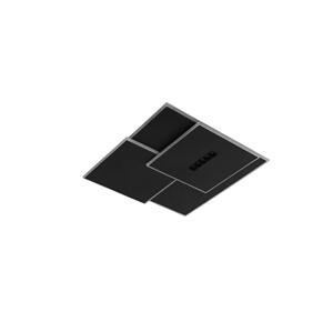 LED Stmívatelné stropní svítidlo LED/95W/230V 3000-6500K černá +dálkové ovládání