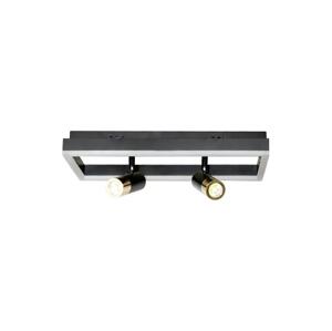 LED Stmívatelné stropní svítidlo LED/50W/230V 3000-6500K černá +dálkové ovládání