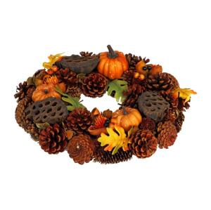 Podzimní věnec HALLOWEEN pr. 35 cm