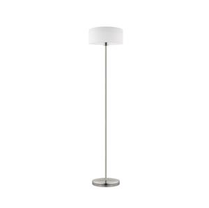 Eglo Eglo - Stojací lampa TUNJA 1xE27/60W/230V matný chrom/bílá