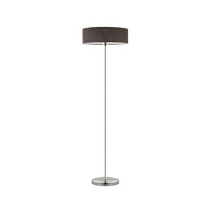 Eglo Eglo - Stojací lampa TUNJA 1xE27/60W/230V matný chrom/hnědá