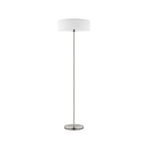 Eglo Eglo - Stojací lampa TUNJA 1xE27/60W/230V matný chrom/bílá