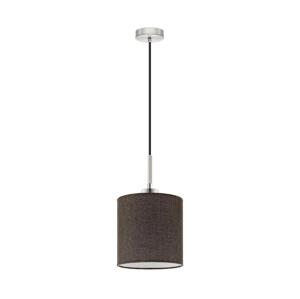 Eglo Eglo - Lustr na lanku TUNJA 1xE27/60W/230V hnědá